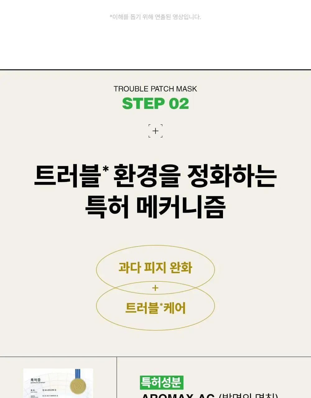 [트러블 스케일링] 이옴 트러블 패치 마스크 3매 상세페이지 21